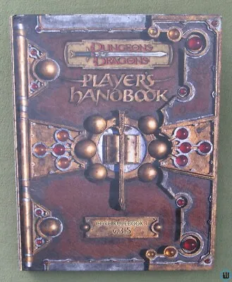 Player's Handbook V 3.5 (Dungeon & Dragons: Core Rule Book I D20 System) WTC • $59