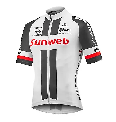 Giant Team Sunweb Replica Mens Short Sleeve Cycling Jersey 2018 - White XS • $49