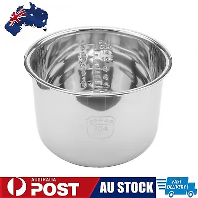 6L Pressure Cooker Inner Pot Stainless Steel Non-Stick Coated Interior Liner • $32.99