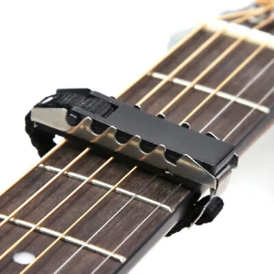 $13.43 • Buy Acoustic Guitars Ukulele Capo Gear Silver Black Guitar Capo Guitar Acces ~M