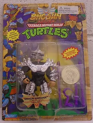 Teenage Mutant Ninja Turtles TMNT 1994 Shogun Shredder Purple Weapon Coin RARE! • $249.99