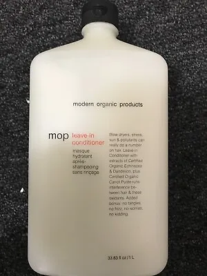 $130 • Buy MOP Modern Organic Products Leave-in Conditioner - 33.83 Fl Oz Original Formula