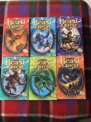 Beastquest Bundle 1 - 6 By Adam Blade Lovely Condition • £2.99