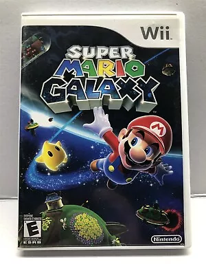 Super Mario Galaxy - Nintendo Wii 2007 - Complete W/ Manual - Tested - Free Ship • $22.99