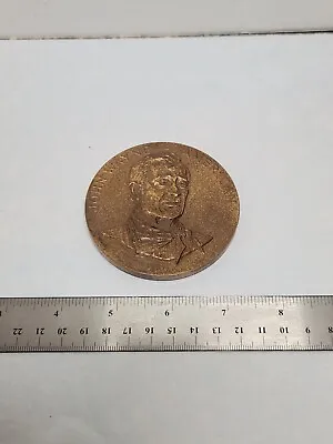 John Wayne American Bronze Commemorative 3” Medal Coin Unopened OGP M1173 • $9.99