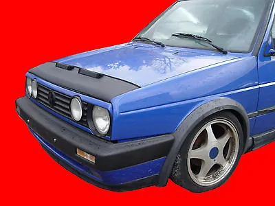 CAR HOOD BRA Fit  VW Golf 2 MK2 Jetta 1984-1992  NOSE FRONT END MASK TUNING • $51.88