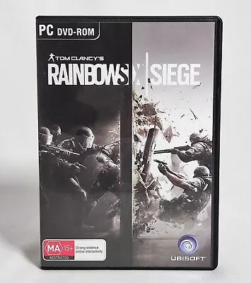 Tom Clancy's Rainbow Six Siege - Pc | Ubisoft Activation Key Used • $9.95