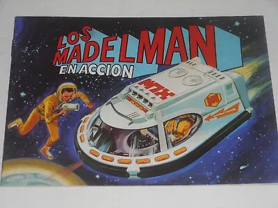 Vintage MADELMAN SPAIN Action Figures Toy Catalog COSMIC M7X SUBMARINE C.1970's • $75