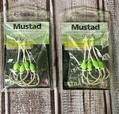 2 Packs Mustad Jigging Assist J-Assist3 Size 2 • $15.99