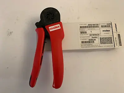 2002180700A Molex Tool Hand Ferrules Crimper 26-8 AWG Ratchet Side Entry • $210