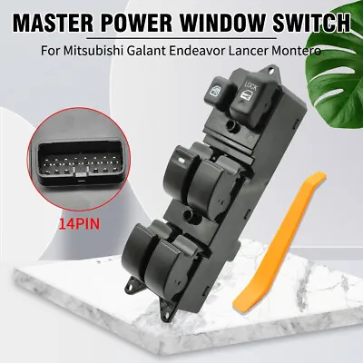 MR587943 Master Power Window Control Switch For Galant Lancer Montero Front Left • $18.46