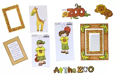 My Mind's Eye At The Zoo Scrapbook Die Cuts Frames 11 Piece Set • $5