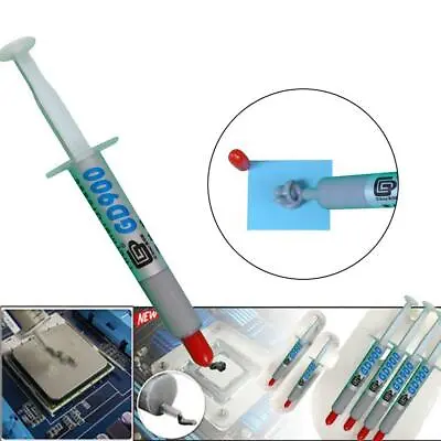 $1.68 • Buy Heatsink Thermal Silicone Compound Paste Grease Syringe For CPU PC Proce . 4Q4W