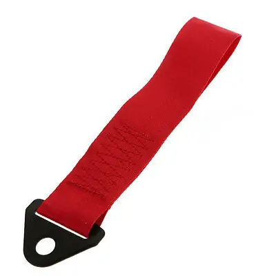 Red High Strength Racing Tow Strap Set For Front/rear Bumper Hook Truck/suv • $13.50