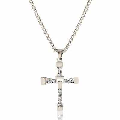 Hot！ The Fast And The Furious Vin Diesel Men's Jewelry With A Cross Necklace • $6.27