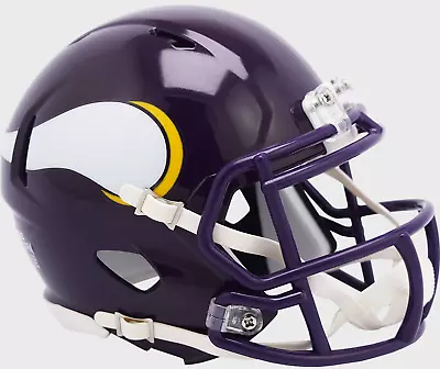 MINNESOTA VIKINGS 1983 - 2001 NFL Riddell SPEED Mini Football Helmet • $36.95