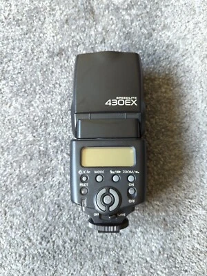 £49.95 • Buy Canon 430EX II Speedlite Shoe Mount Flash Flashgun EXCELLENT CONDITION 