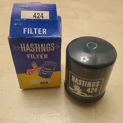 Wisconsin Engine USA Vintage Hastings Oil Filter 424 • $25