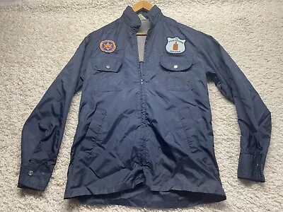 Vintage Men’s Size Medium Pacific Trail Sportswear Zip Front Jacket Patches • $25