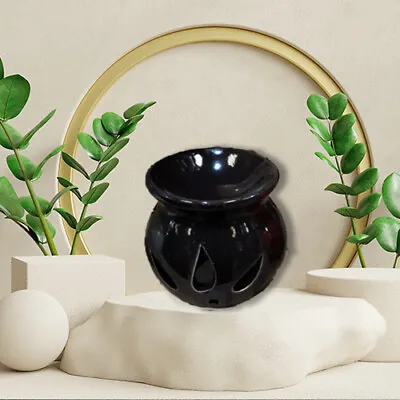 Ceramic Wax Oil  Burner Tea Light Melts Holder Granules Tart  Aromatherapy Home  • £5.80