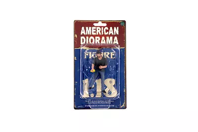 Weekend Car Show VII Guy American Diorama 1:18 Scale 4  Male Man Figure • $8.59