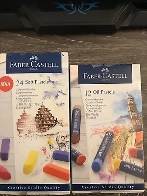 Faber-Castell Pastels Soft + Oil • $13