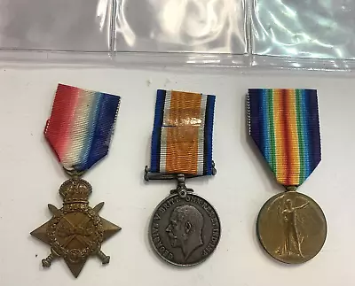 Ww1 Medals Trio To Pte W.c.schoonveldt S.a.v.r South African Veterans Reg • £79.99