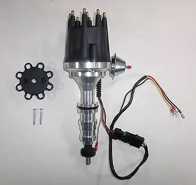 $179.97 • Buy FORD FE 332 352 360 390 406 427 428 BLACK Small Cap HEI Distributor *PRO SERIES*