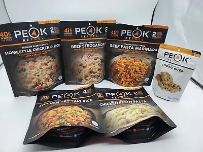 Peak Refuel Premium Freeze-dried Food 6-pack Assorted Like Mountain House  • $74.95