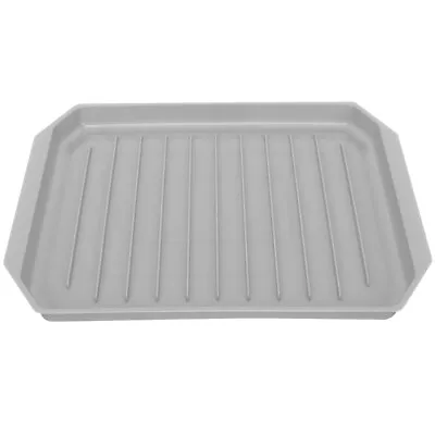  Bacon Plate For Microwave Pan Baking Rack Roasting With Lid Tray • £8.15