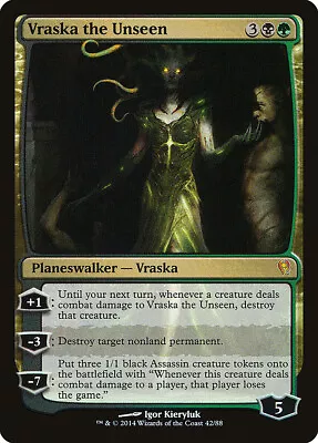 Vraska The Unseen FOIL Jace Vs. Vraska NM Mythic Rare CARD ABUGames • $1.95