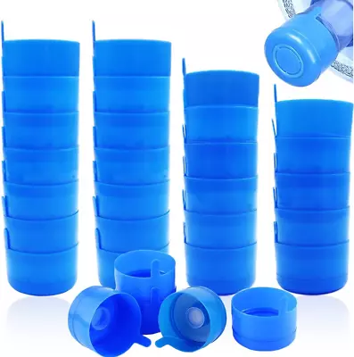 30 Pck Gallon Water Bottle Caps For 55mm 3 And 5 Gallon Water Jugs FREE SHIPPING • $13.79