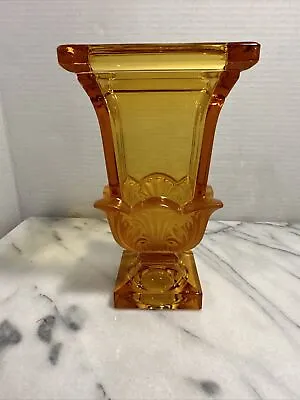 Antique 1920’s Josephinenuet Moser Crystal Art Glass Vase • $125