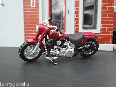 Harley-Davidson 2000 FLSTF Street Stalker Motorcycle 1/24 Scale Diorama Item • $16.99