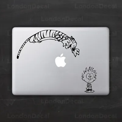 £5.49 • Buy CALVIN AND HOBBES Apple MacBook Decal Sticker Fits All MacBook Models (Type 2)