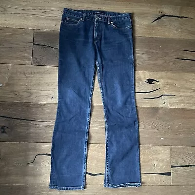 Vintage Earl Denim Jeans - Size 31 12-14 LA USA 2000 Rare Straight Leg • £29
