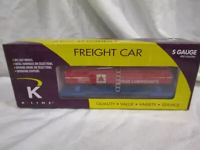 Train Car Freight Rolling Stock S Gauge K Line Citgo Tank Car Tanker Lubricants • $19.87