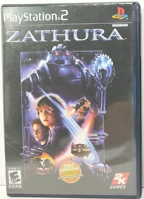 Zathura (Sony Playstation 2 PS2) Game Case NO MANUAL Tested 2005. • $6.95