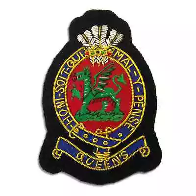 Queen's Regiment Blazer Badge • £17.88