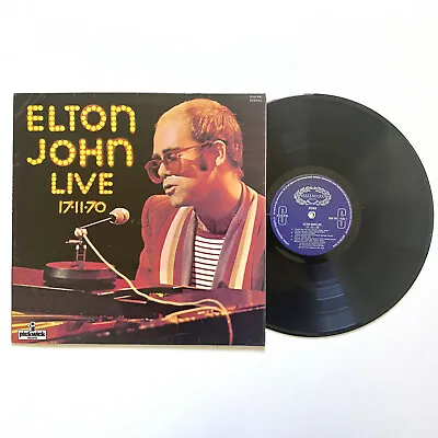 £4.99 • Buy ELTON JOHN Live 17-11-70 LP Hallmark EX/G+ 1971
