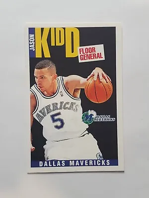 1996-97 Panini Stickers #143 Jason Kidd FG Dallas Mavericks Floor General • $0.99