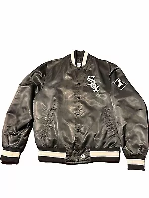 Vintage White Sox Baseball Bomber Jacket - Mens Large • $120