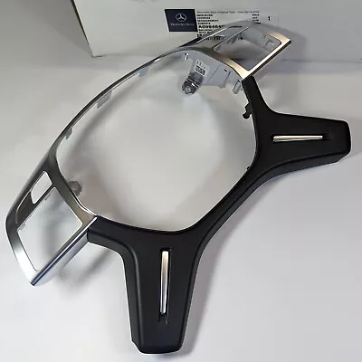 Genuine Mercedes Benz GL350 13-16 Steering Wheel Cover Trim 09946405139107 GL OE • $159.95