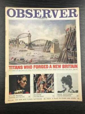 Observer Magazine: A New Britain Palestine Montessori 27th September 1970 • £18