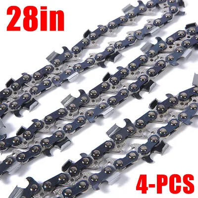 4PK For OEM Husqvarna X-CUT C83 28  Chainsaw Chain 3/8   .050'' 93DL 585550093 • $40.90