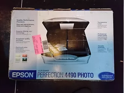 Epson Perfection 4490 Photo Flatbed Scanner Model J192A B11B176011  4800 By 9600 • $162.90