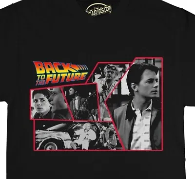 Back To The Future T-shirt For The Marty McFly Doc And DeLorean Movie Film Fans • £22.95