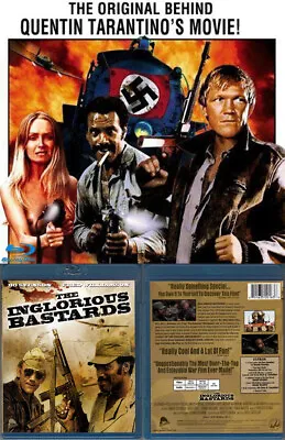 Blu-ray THE INGLORIOUS BASTARDS (1978) Fred Williamson Severin SE Cult OOP A/B/C • $17.21