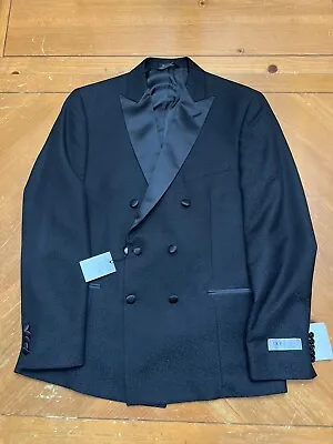 Jos. A. Bank /IKE BEHAR - 44L  Dinner Jacket Blazer Sport Jacket Black • $99