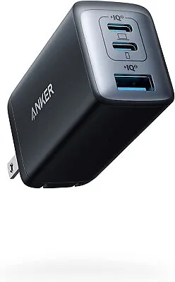 Anker Nano II 65W USB C Adapter PPS 3-Port GaN II Fast Charging For MacBook/iPad • $31.99